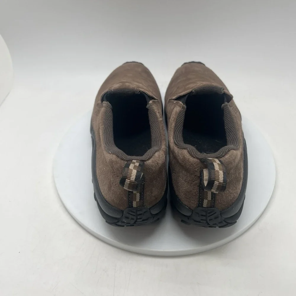 Merrell Jungle Moc Mens 9 J65685 Brown Suede‎ Slip On Loafers Casual Shoes